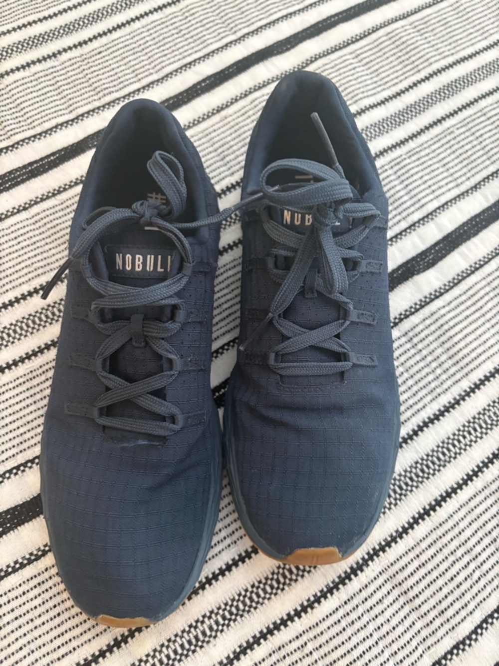 NOBULL Navy Athletic Trainers with Gum Accents
